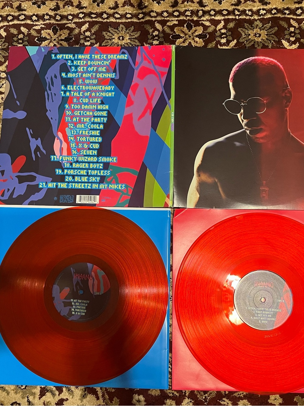 Kid Cudi - INSANO (Limited Edition, Red Vinyl 2 LP)